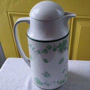 Corelle by Corning Callaway Ivy Thermique Thermos/Carafe 1qt VTG SEE PICS DING